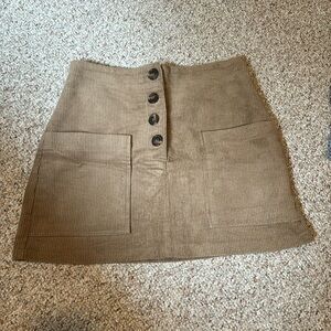 Brown skirt
